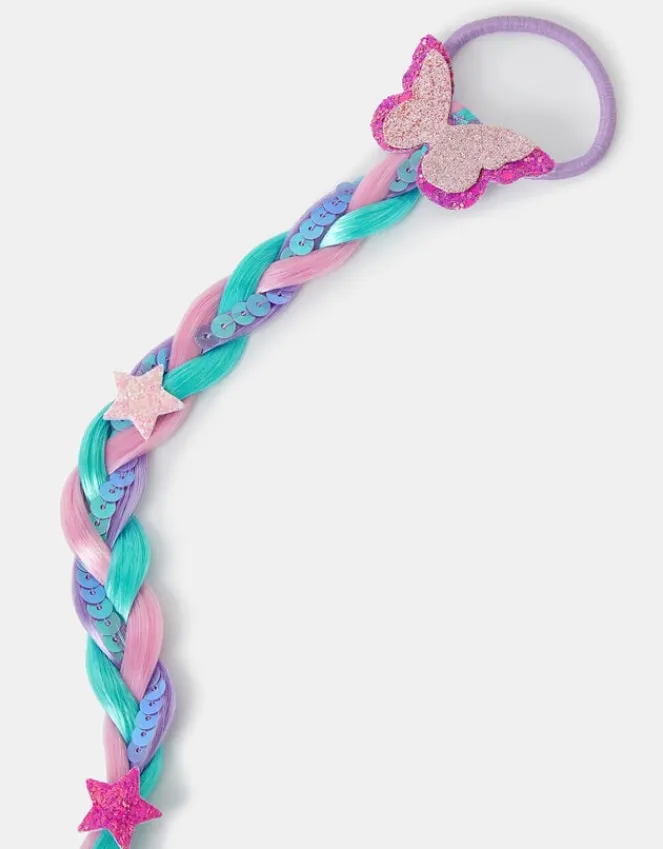 Accessorize Girls Embellished Faux Hair Plait