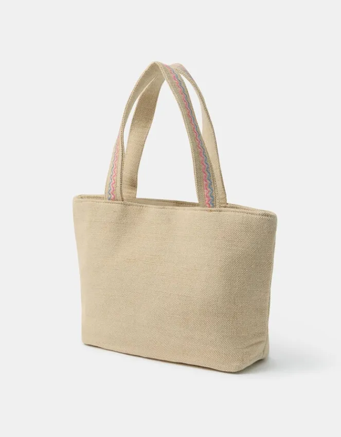 Accessorize Girls Embroidered Shopper Bag