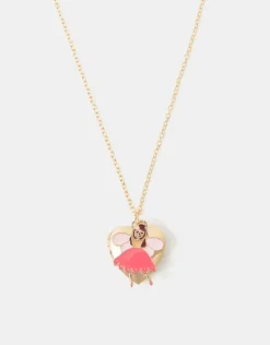 Accessorize Girls Fairy Heart Locket Necklace