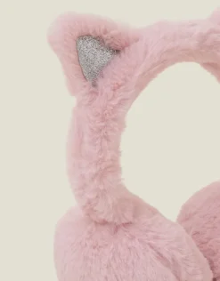 Accessorize Girls Faux Fur Cat Earmuffs