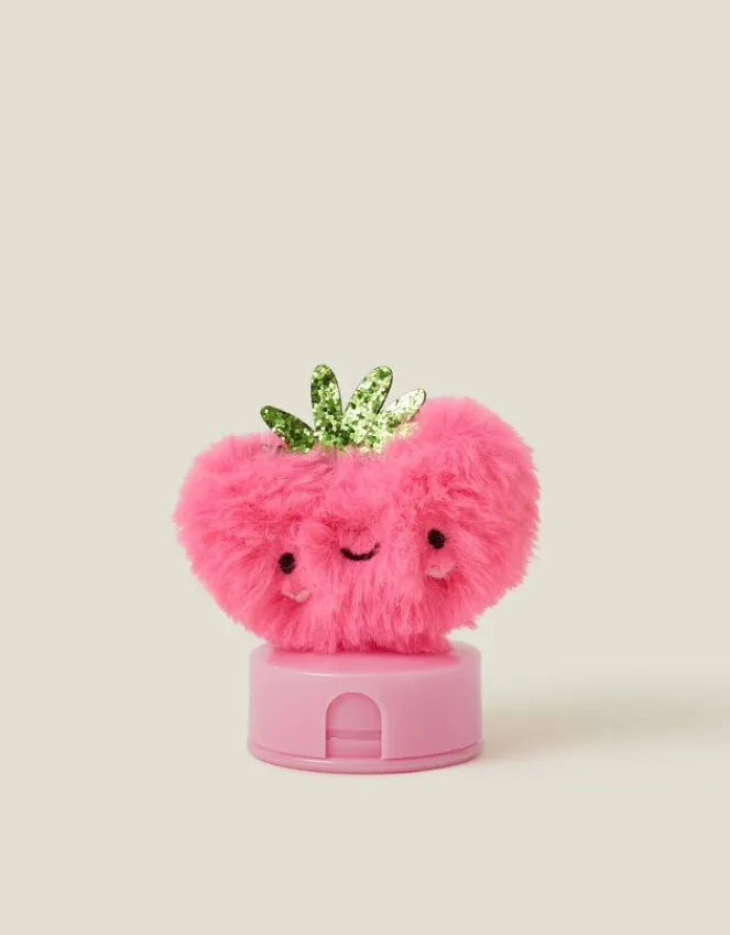 Accessorize Girls Faux Fur Strawberry Pencil Sharpener