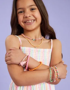 Accessorize Girls Festival Stretch Bracelets