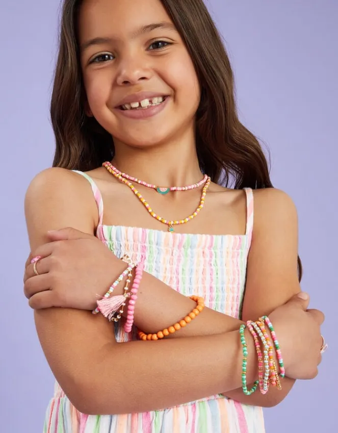 Accessorize Girls Festival Stretch Bracelets