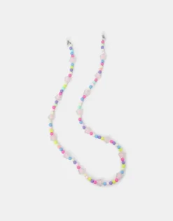 Accessorize Girls Flower Beaded Sunglasses Chain