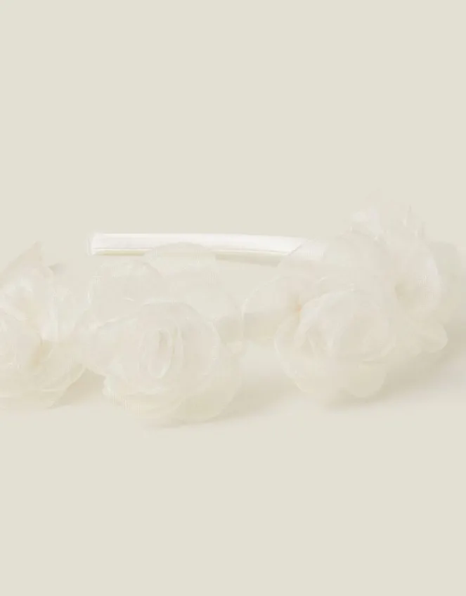 Accessorize Girls Flower Crown Headband