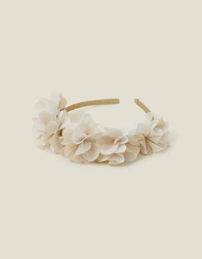 Accessorize Girls Flower Crown Headband