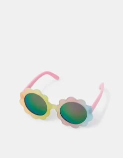 Accessorize Girls Flower Ombre Sunglasses