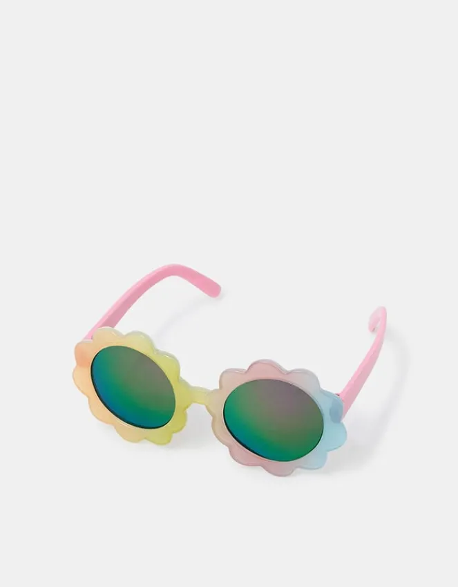 Accessorize Girls Flower Ombre Sunglasses