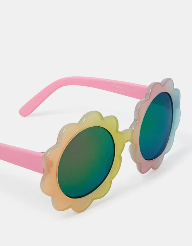 Accessorize Girls Flower Ombre Sunglasses