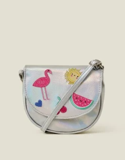 Accessorize Girls Fruity Metallic Cross Body Bag