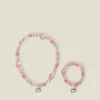 Accessorize Girls Hello Kitty&reg; Necklace and Bracelet Set