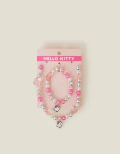 Accessorize Girls Hello Kitty&reg; Necklace and Bracelet Set