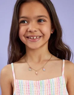 Accessorize Girls Ice Cream Charm Necklace