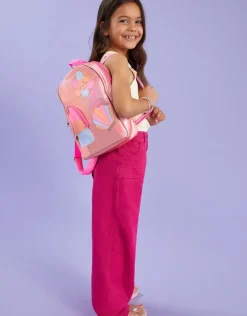 Accessorize Girls Ice Cream Pocket Metallic Backpack