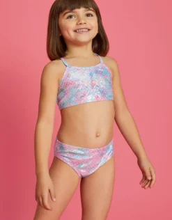 Accessorize Girls Mermaid Bikini Set Multi