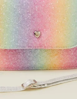 Accessorize Girls Ombre Rainbow Cross-Body Bag