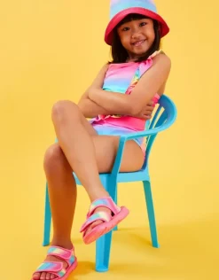 Accessorize Girls Ombre Sandals Multi