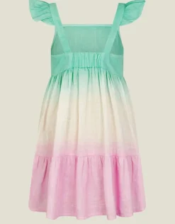 Accessorize Girls Ombre Tiered Sun Dress Multi