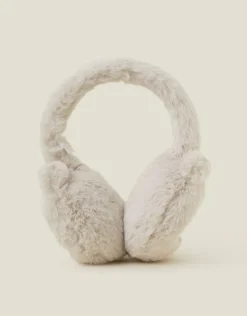 Accessorize Girls Owl Faux Fur Ear Muffs