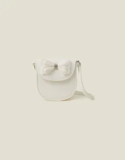 Accessorize Girls Patent Bow Bag