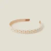 Accessorize Girls Pearl Headband