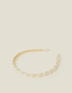 Accessorize Girls Pearl Headband