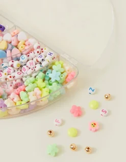 Accessorize Girls Rainbow Make-Your-Own Bead Jewellery Set