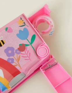 Accessorize Girls Rainbow Pop-Out Pencil Case