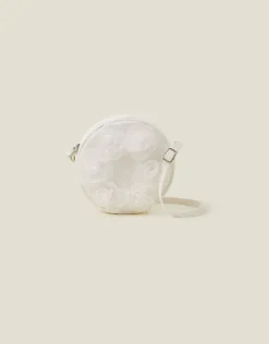 Accessorize Girls Round Flower Bag