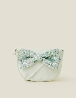 Accessorize Girls Satin Bow Bag