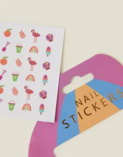 Accessorize Girls Shell Nail Stickers