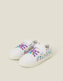 Accessorize Girls Spring Garden Trainers Multi