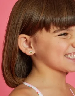 Accessorize Girls Strawberry Stick-On Earrings