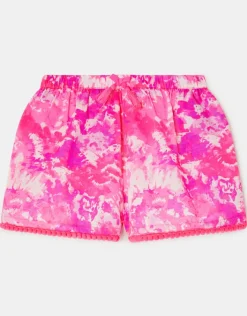 Accessorize Girls Tie Dye Shorts Multi