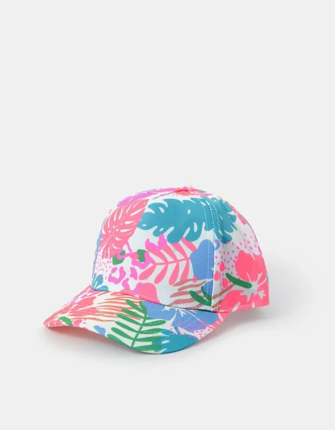 Accessorize Girls Tropical Baseball Cap Multi