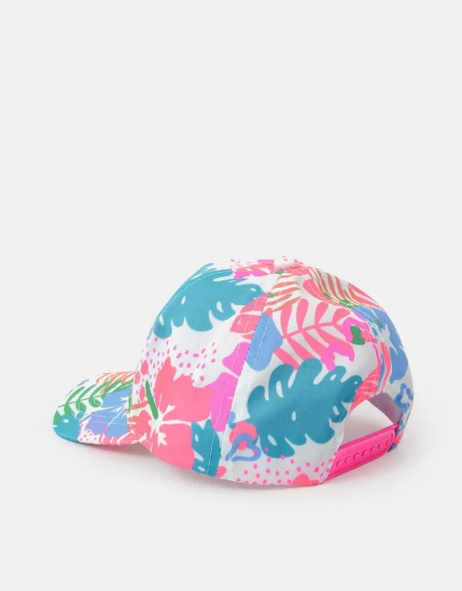 Accessorize Girls Tropical Baseball Cap Multi