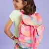 Accessorize Girls Tropical Print Canvas Backpack