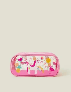 Accessorize Girls Unicorn Pencil Case
