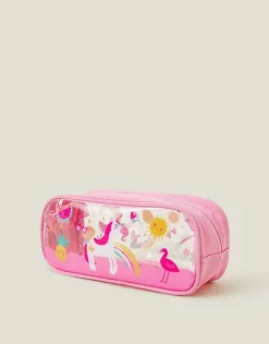 Accessorize Girls Unicorn Pencil Case