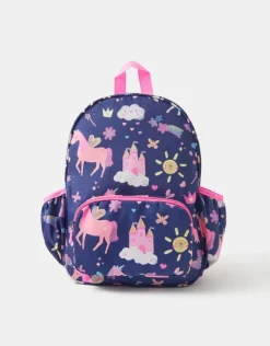 Accessorize Girls Unicorn Print Backpack