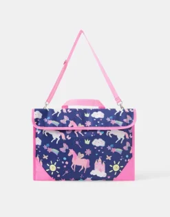 Accessorize Girls Unicorn Print Book Bag