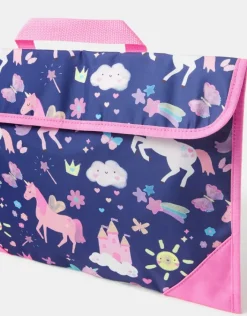 Accessorize Girls Unicorn Print Book Bag