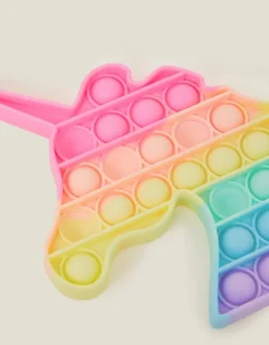 Accessorize Girls Unicorn Push Popper