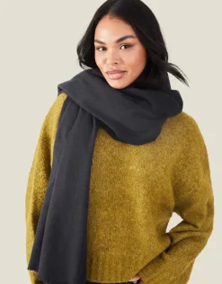 Accessorize Grace Super-Soft Blanket Scarf Blue