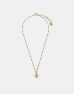 Accessorize Heart Locket Pendant Necklace