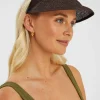 Accessorize Holey Woven Visor