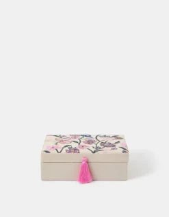 Accessorize Jasmine Embroidered Jewellery Box