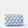 Accessorize Large Dandelion Print Quilted Make Up Bag