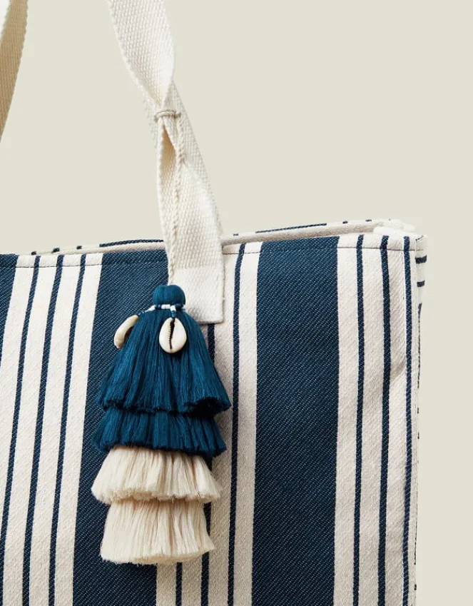 Accessorize Large Stripe Beach Bag
