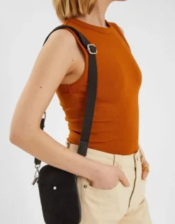 Accessorize Leather Phone Cross-Body Bag